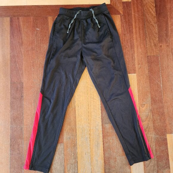 Athletic Works Mens Red/Black Casual Jogger Pants Size Small (28-30) - Picture 3 of 16